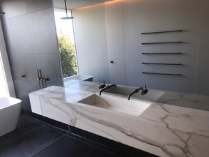 SKM Plumbing Pic 3 - We completed this beautiful bathroom last week and we could not be happier with how it turned out