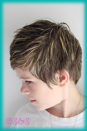 scissors and studs Pic 2 - Fashionable boys cuts