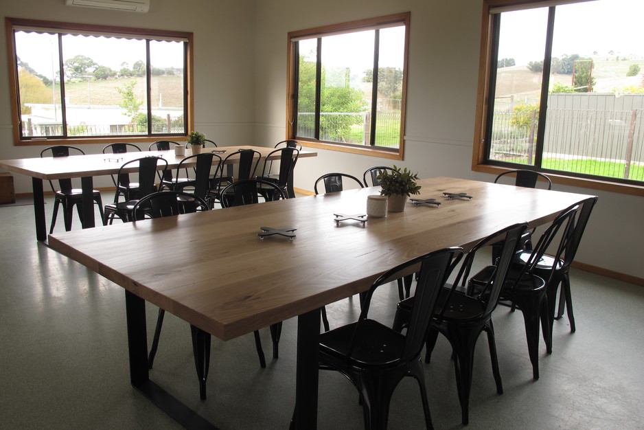 The Old Hospital Loch Pic 1 - Meals area with rural views