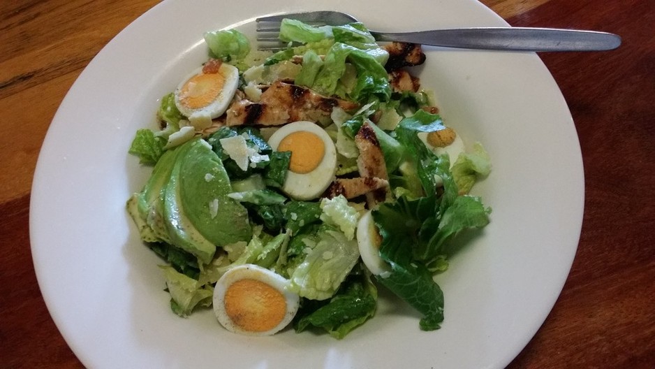 Hog's Breath Cafe Pic 1 - Beautiful chicken Caesar salad with avocado