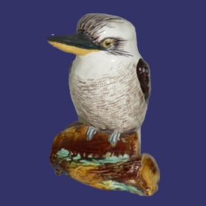 Barsby Auctions Pic 4 - Rare Australian Grace Seccombe pottery figure of a Kookaburra SOLD