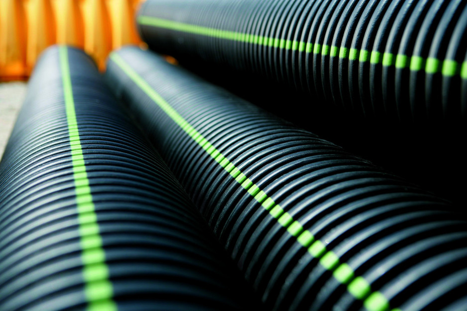 Cubic M3 Pic 1 - ADS HDPE Corrugated Pipe