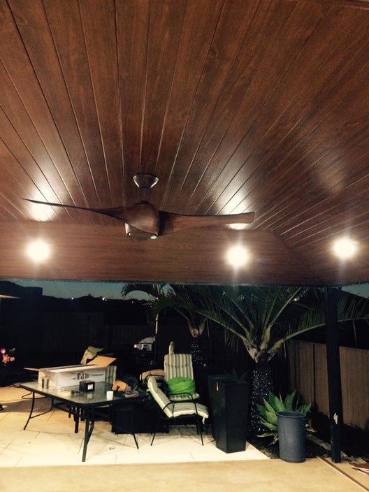 Hashtag Electrical Services Pic 1 - Ceiling fan and LED lights