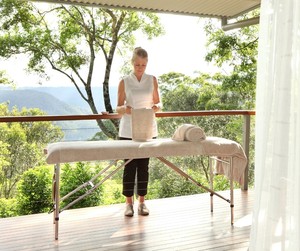 Touch Of Power Pic 3 - The towel ritualbefore the relaxation massage