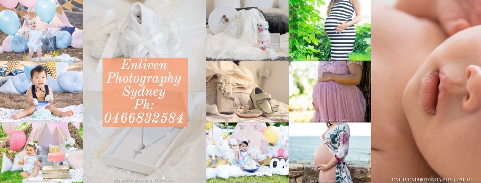 Enliven Photography Pic 1 - Affordable and professional christening maternity cake smash newborn and event photography in Sydney