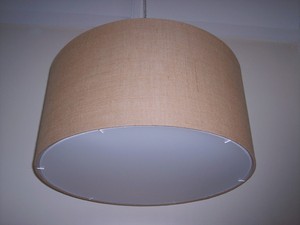 Jenni Ann Products Pic 2 - Hardback drum ceiling shade with diffuser