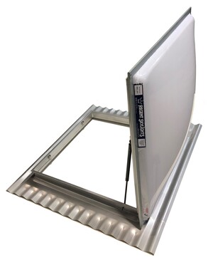 Regent Skylights Pic 4 - Daylight into your home and access to your roof with only one penetration Talk to Our friendly staff today about our Roof Access hatches to find out more