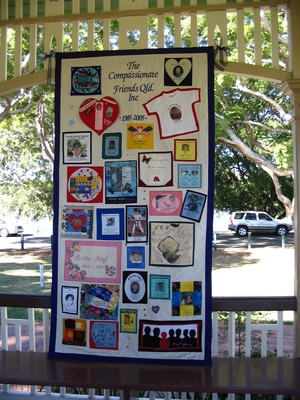 The Compassionate Friends QLD Inc Pic 5 - TCF Memory Quilt Celebrating our 20th Anniversary in Brisbane