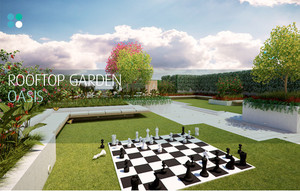 Serene Retirement Living Pic 2 - Rooftop garden oasis