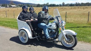 Tassie Trike Tours Pic 3 - Happy Tourers