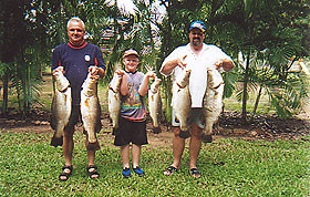 Daly River Mango Farm Pic 1 - Daly River Mango Farm what a catch of barramundi