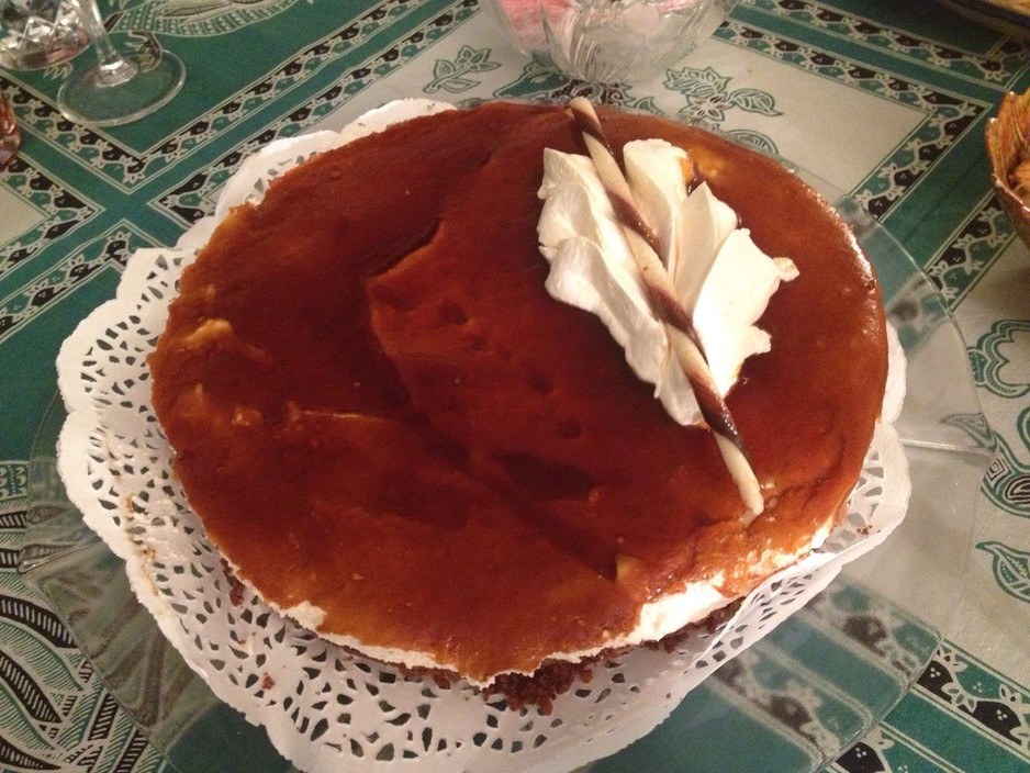 The Cheesecake Shop Pic 1 - Caramel cheesecake