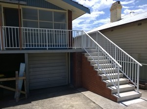 Property Rejuvenators Pic 4 - New steps and railings replacing dangerous ramp