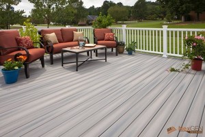 Nexgen Decking Pic 5 - NexGEN Grey Stone Composite Decking