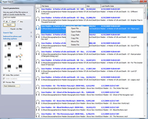 Nick's Software Pic 4 - Desktop Hyper Search finds all your lost files in a sec check our website