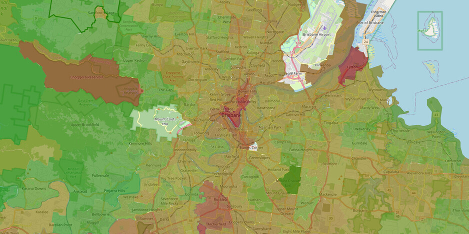 Crime Map QLD - Red Suburbs In Brisbane, QLD, Internet Services - TrueLocal