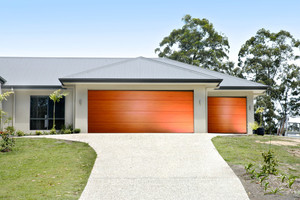 Redland Garage Doors Pic 3 - Sectional overhead garage door from Steellines Inspirations range