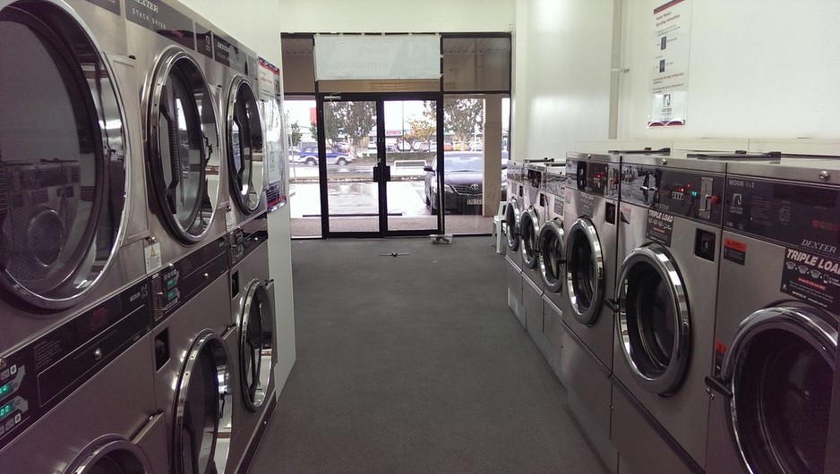 Kingston Road Coin Laundry Pic 1 - Stainless steel washers dryers