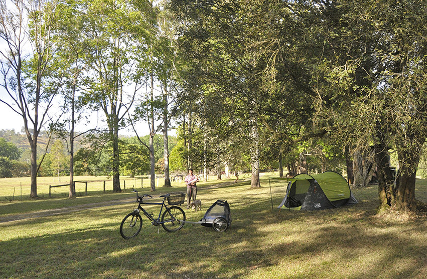 The Channon Village Campground Pic 1 - The Channon Village Campground is great for cyclists