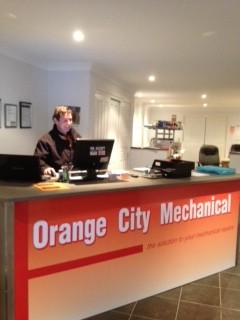 Orange City Mechanical Pic 3 - OCM Manager Brett Farrow OCM Reception Office