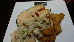 Central Coast League's Club Ltd Pic 4 - Salmon was delicious along with honey chicken and fried rice