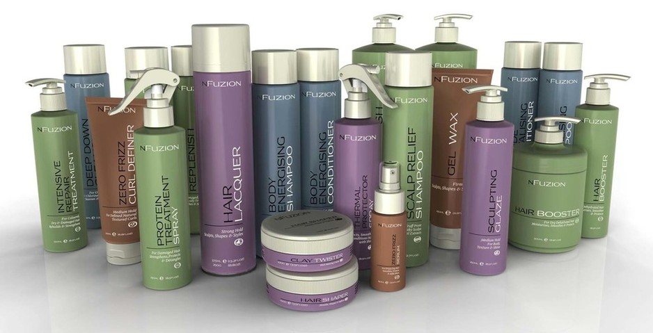 Nfuzion Hair Care Pic 1 - The Nfuzion product range