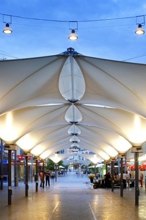 Limelight Australia Pty Ltd Pic 3 - Waverley Council Oxford St Mall Bondi Junction LED Lighting upgrade to canvas covered walkway