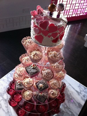 Bliss Chocolate Cakes Pic 4 - Custom wedding cupcake towers available