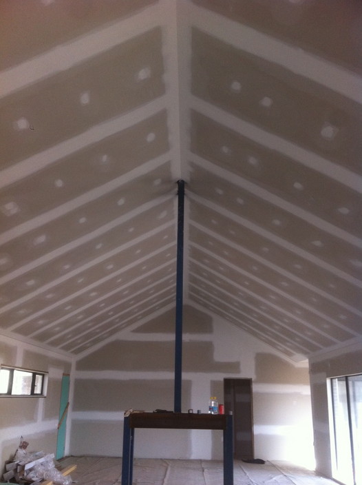 New Age Plaster Pic 1 - PITCHED ROOF