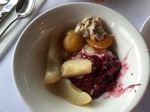 Mill Restaurant Pic 2 - home made yoghurt with muslie and fruits