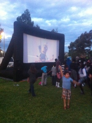 Melbourne Mobile Cinema Pic 2 - Fundraising movie night outdoors