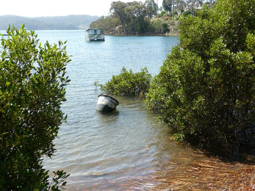 Summer Horizon Photography Pic 1 - river shallows and old buoy