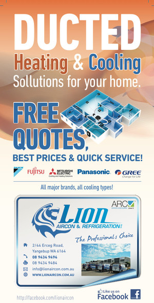 Lion Air Con And Refrigeration Pty Ltd Pic 3 - We deal with all brands with quoting for ducted or split systems