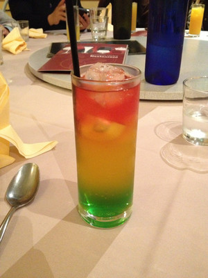 Shanghai Palace Restaurant Pic 5 - Fruit cup aka Stop light