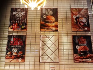 Charlie & Co. Burgers Pic 2 - Wall of Yum