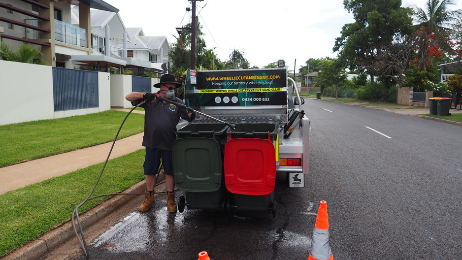 Wheelie Clean Bins NT Pic 1