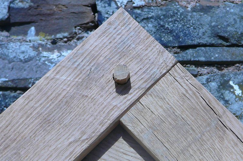 Traditional Timber Frames Pic 1 - bridle joint