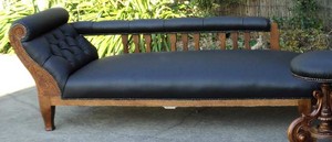 A.B.R. Home Industries Pic 3 - leather chaise