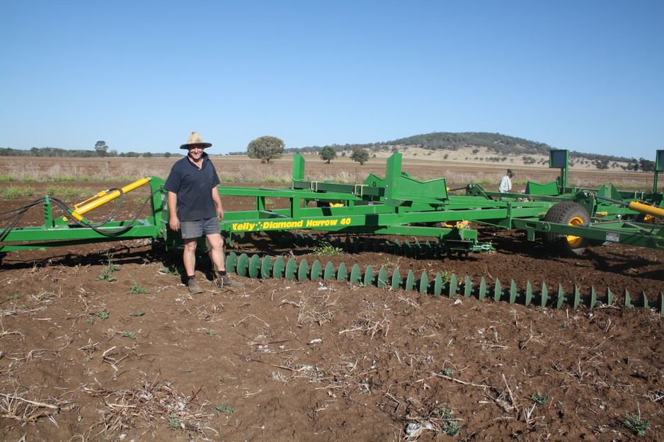 Ag & Hire Pic 1 - Kelly Diamond Disc Harrow Chains ready for use in all areas