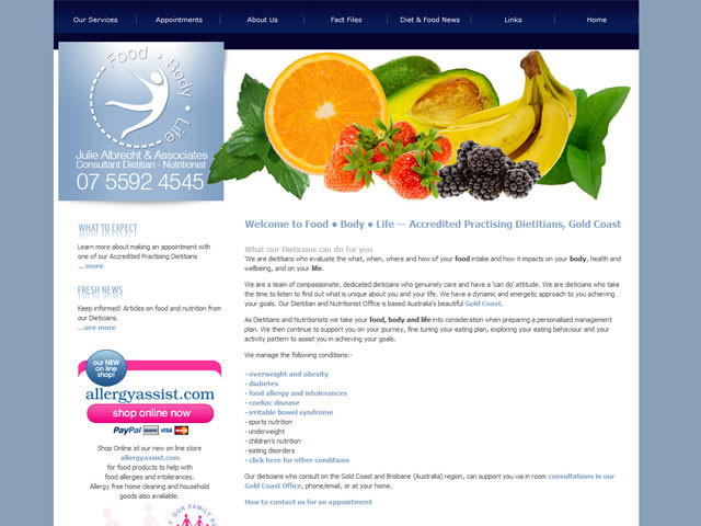 Food Body Life Pic 2 - visit the food body life website dietitians nutritionists