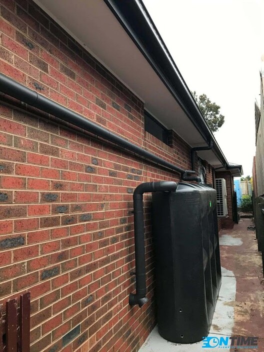 On Time Plumbing Melbourne Pic 1 - Rainwater Tank Installation Footscray