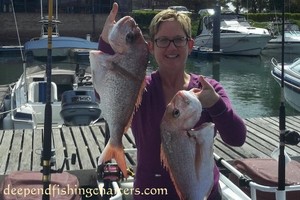 Deep End Fishing Charters Pic 5 - Nice catch The girls out fished the guys on this trip with Deep End