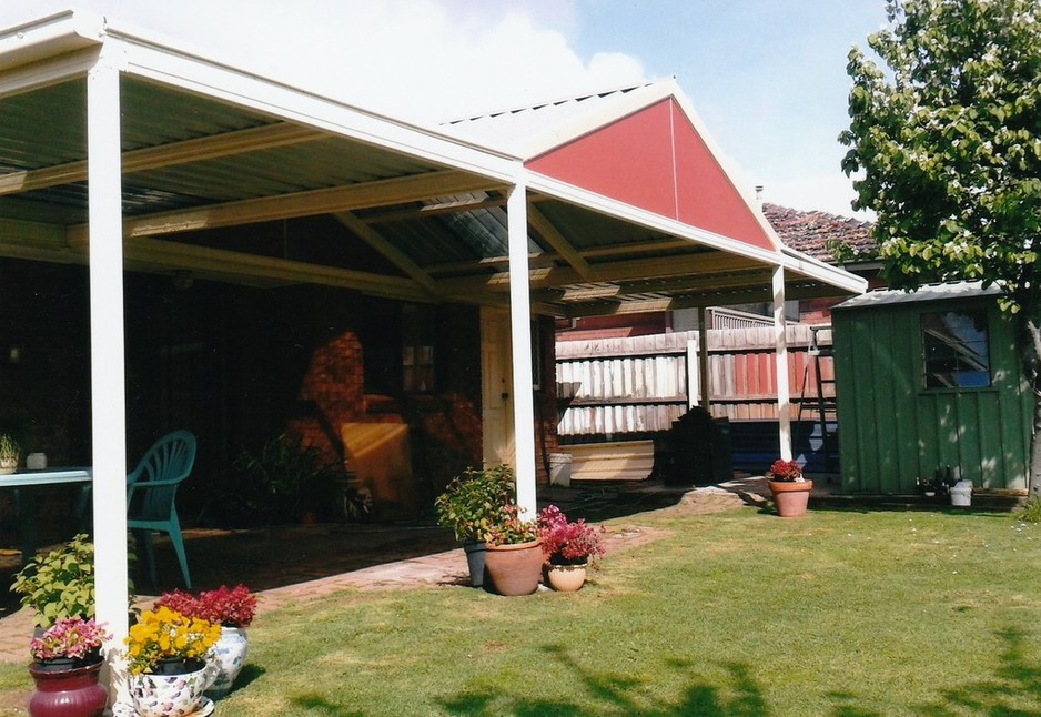 Tenacity Homes Pic 1 - Verandah gableroof and flatroof