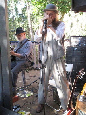 Tom Flood Harmonica Pic 2 - BluesAngels Avoca Pub Fathers Day 2014