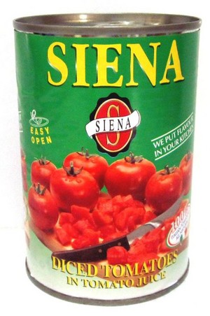 Siena Foods Pic 2 - Siena 400gm Diced Tomatoes