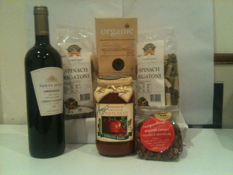 Organic Gift Baskets Pic 1 - organic indulgence for two