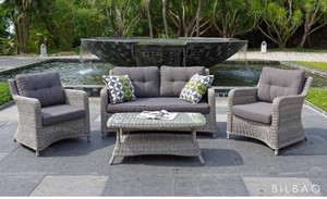 Wicker Home Outdoor Furniture Pic 5 - Bilbao Lounge set