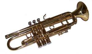 School Musical Instruments Pic 4 - Quality Trumpet Styled on Bach37 The instrument has 2 ribs on the tuning slide for strength and stability The overall build is solid yet light This is called the OffenFrom 235