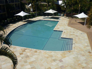 Sandstone Works Brisbane Pic 3 - Sandstone tiles for Pool Surroundings