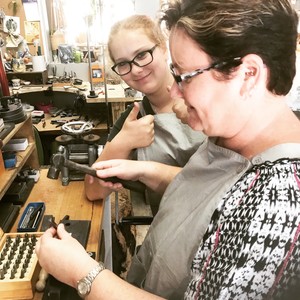 The Artisan Collective Pic 5 - Silver smith workshops for all aged and abilities